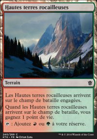 Hautes terres rocailleuses - Khans of Tarkir