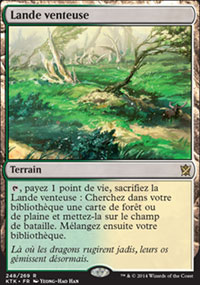 Lande venteuse - Khans of Tarkir