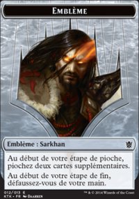 Emblme Sarkhan, le languedragon - Khans of Tarkir
