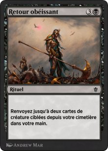 Retour obissant - Khans of Tarkir