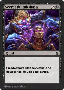 Secret du Rakshasa - Khans of Tarkir