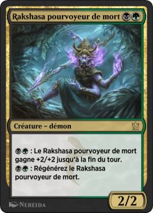 Rakshasa pourvoyeur de mort - Khans of Tarkir
