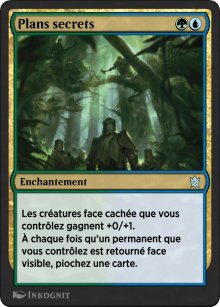 Plans secrets - Khans of Tarkir
