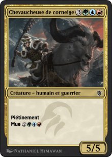 Chevaucheuse de corneige - Khans of Tarkir