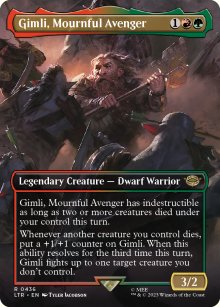Gimli, Mournful Avenger - 