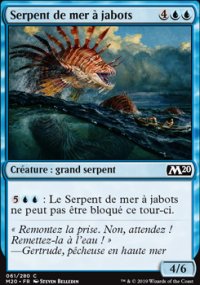 Serpent de mer à jabots - 
