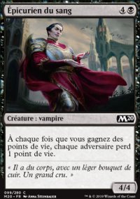 Épicurien du sang - 