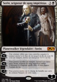 Sorin, seigneur de sang impérieux - 