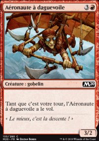 Aéronaute à daguevoile - 