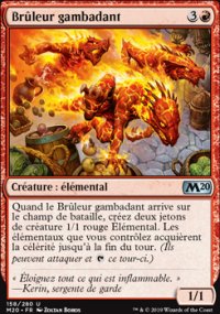 Brûleur gambadant - 