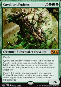Cavalier d'épines - 