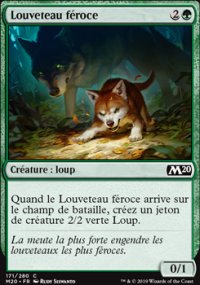 Louveteau féroce - 