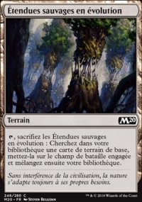 Étendues sauvages en évolution - 