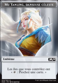 Emblème Mu Yanling, danseuse céleste - 
