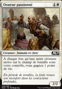 Orateur passionné - 
