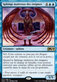 Sphinge maîtresse des énigmes - 