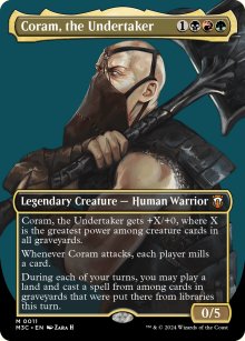 Coram, the Undertaker - Modern Horizons III Commander Decks