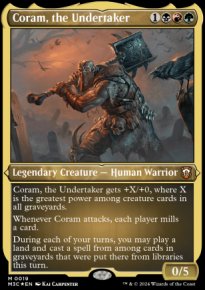 Coram, the Undertaker - Modern Horizons III Commander Decks