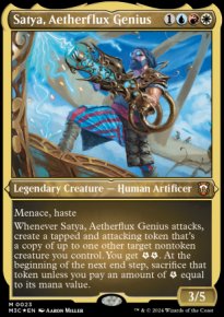 Satya, Aetherflux Genius - Modern Horizons III Commander Decks