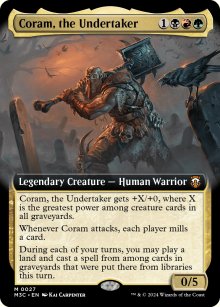 Coram, the Undertaker - Modern Horizons III Commander Decks
