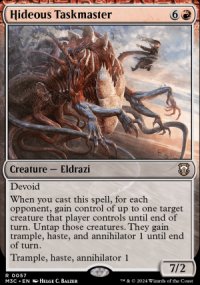 Hideous Taskmaster - Modern Horizons III Commander Decks