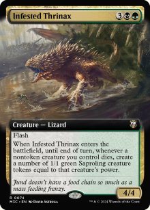 Infested Thrinax - Modern Horizons III Commander Decks