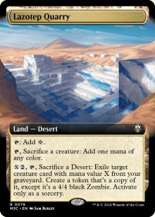 Lazotep Quarry - Modern Horizons III Commander Decks