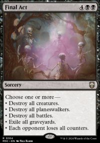 Final Act - Modern Horizons III Commander Decks