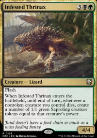 Infested Thrinax - Modern Horizons III Commander Decks