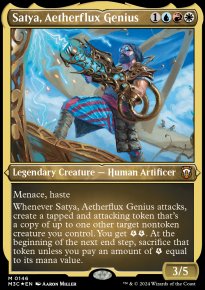 Satya, Aetherflux Genius - Modern Horizons III Commander Decks