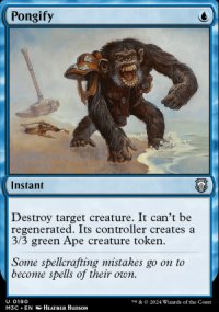Pongify - Modern Horizons III Commander Decks