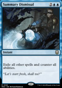 Summary Dismissal - Modern Horizons III Commander Decks