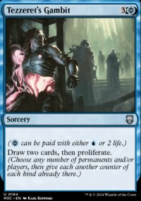 Tezzeret's Gambit - Modern Horizons III Commander Decks