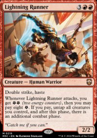 Lightning Runner - Modern Horizons III Commander Decks