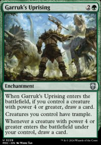 Garruk's Uprising - Modern Horizons III Commander Decks