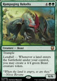 Rampaging Baloths - Modern Horizons III Commander Decks