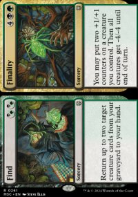 <br>Find / Finality - Modern Horizons III Commander Decks
