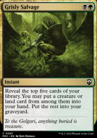 Grisly Salvage - Modern Horizons III Commander Decks