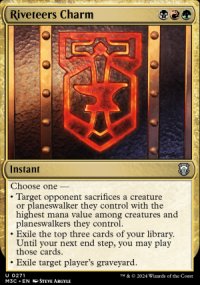 Riveteers Charm - Modern Horizons III Commander Decks