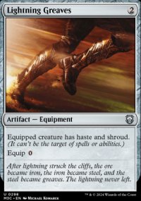 Lightning Greaves - Modern Horizons III Commander Decks