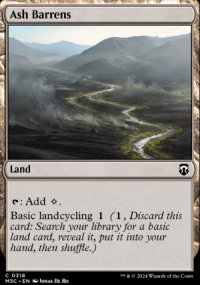 Ash Barrens - Modern Horizons III Commander Decks