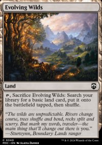 Evolving Wilds - Modern Horizons III Commander Decks
