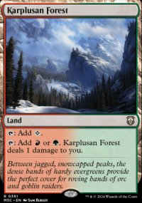 Karplusan Forest - Modern Horizons III Commander Decks