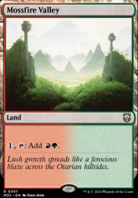Mossfire Valley - Modern Horizons III Commander Decks