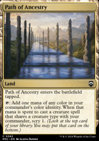 Path of Ancestry - Modern Horizons III Commander Decks