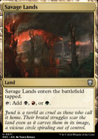 Savage Lands - Modern Horizons III Commander Decks