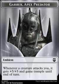 Emblem Garruk, Apex Predator - Modern Horizons III Commander Decks