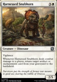 Harnessed Snubhorn - 