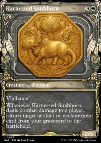 Harnessed Snubhorn - 