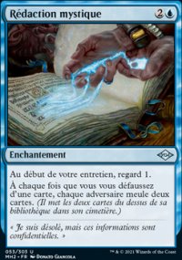 Rédaction mystique - Modern Horizons II